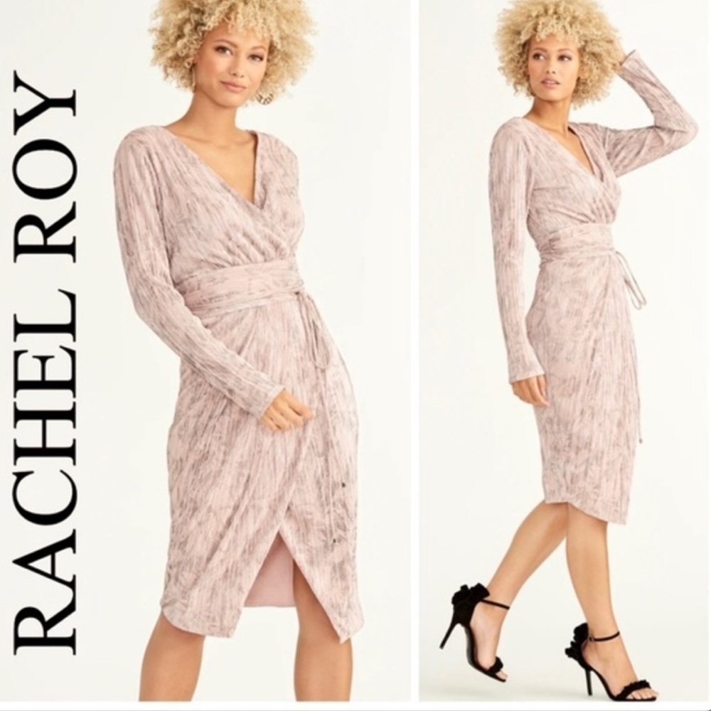 Rachel Roy Blush/Silver Dress